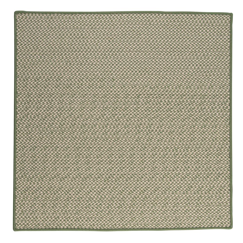 Colonial Mills OT68R096X096S Outdoor Houndstooth Tweed - Leaf Green 8